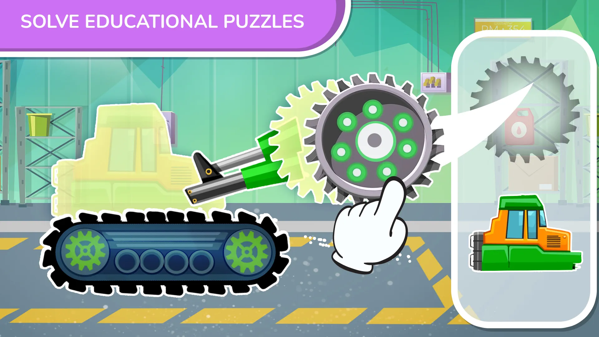 Puzzle Vehicles for Kids | Indus Appstore | Screenshot