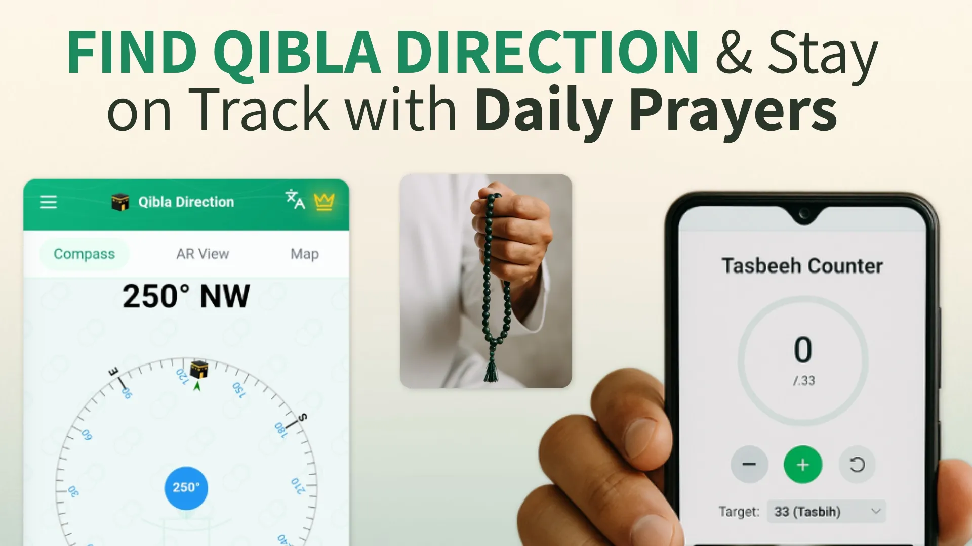 Qibla Tracker: Qibla Direction | Indus Appstore | Screenshot