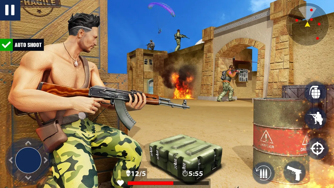 War Zone: Gun Shooting Games | Indus Appstore | Screenshot