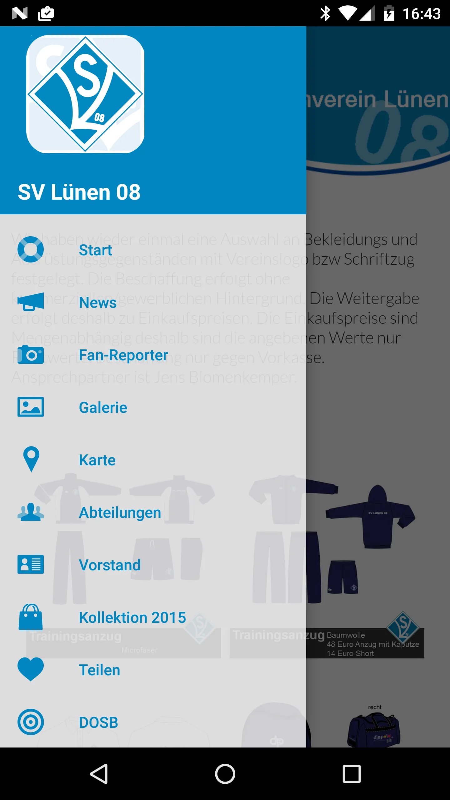 SV Lünen 08 | Indus Appstore | Screenshot