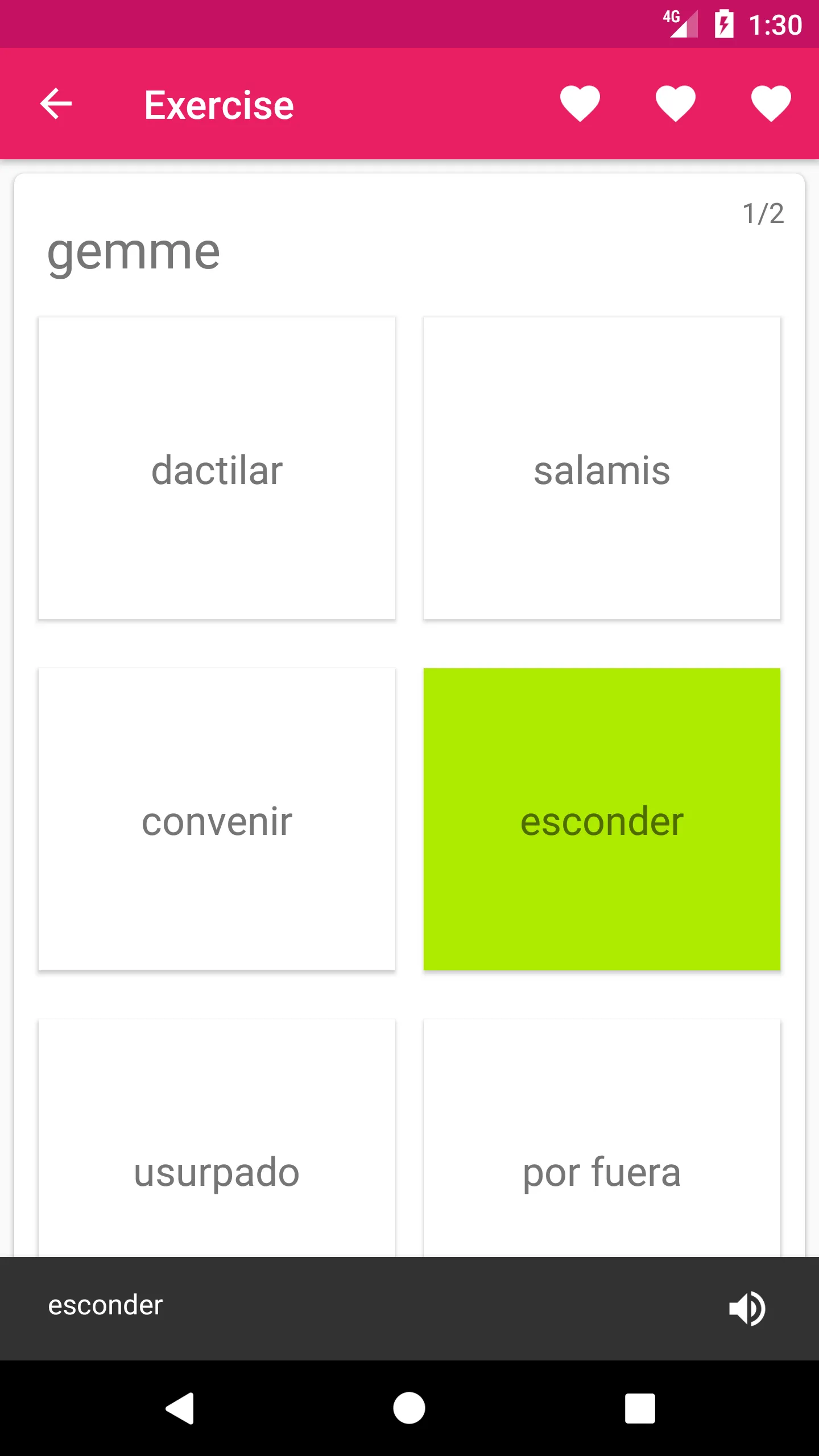 Danish Spanish Dictionary | Indus Appstore | Screenshot