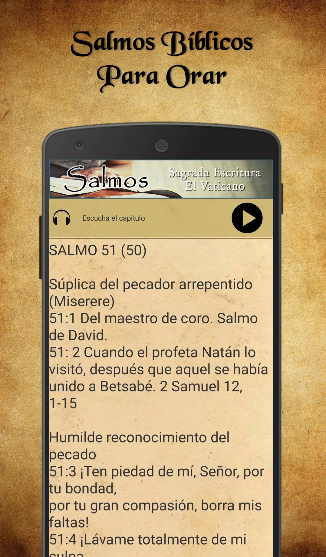 Salmos Biblicos para Orar | Indus Appstore | Screenshot