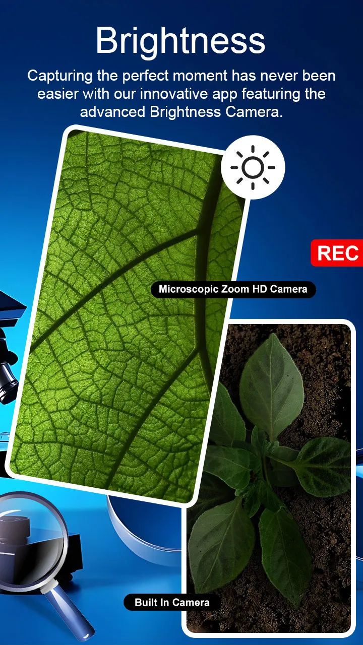 Magnifier Zoom Microscope Cam | Indus Appstore | Screenshot