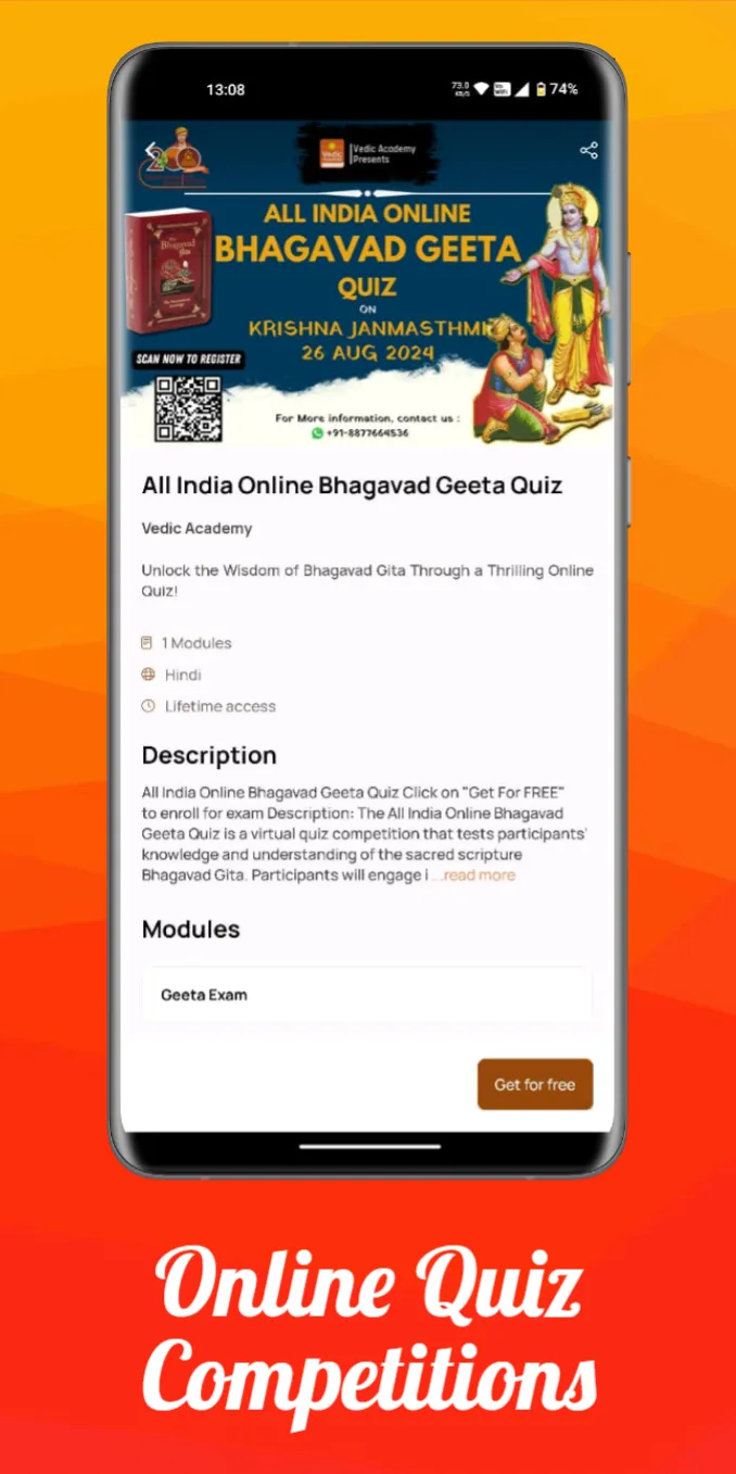 Vedic Academy | Indus Appstore | Screenshot