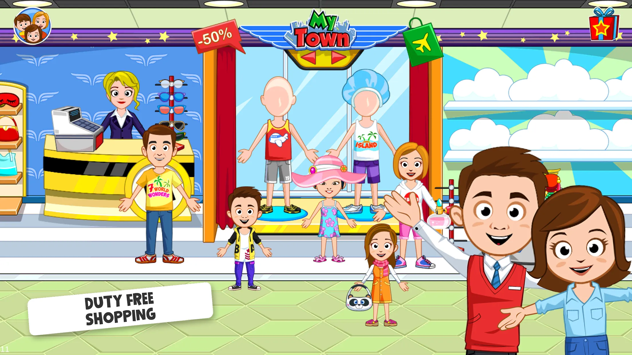 My Town Airport games for kids | Indus Appstore | Screenshot