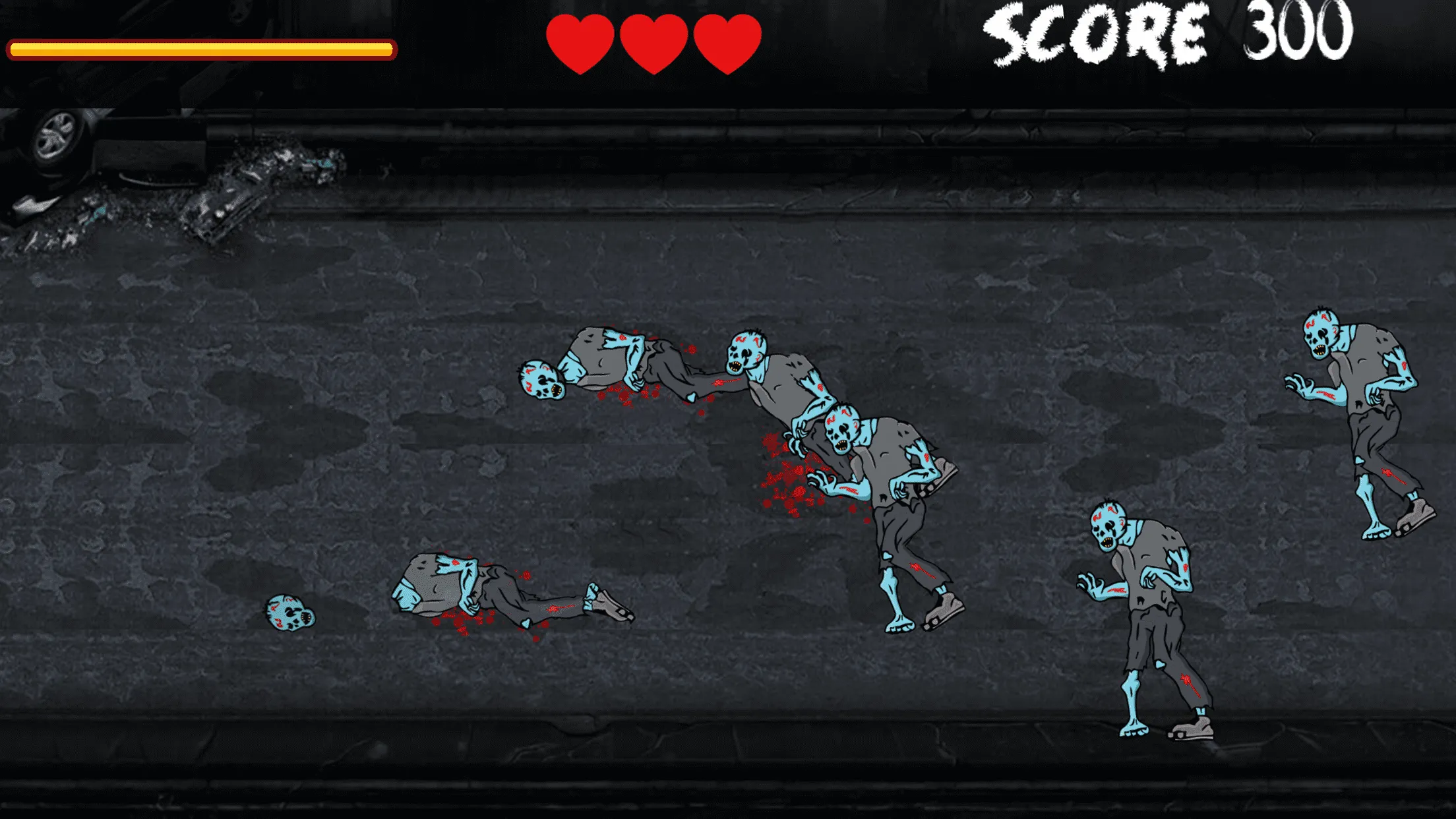 Zombie Smasher Highway Attack! | Indus Appstore | Screenshot