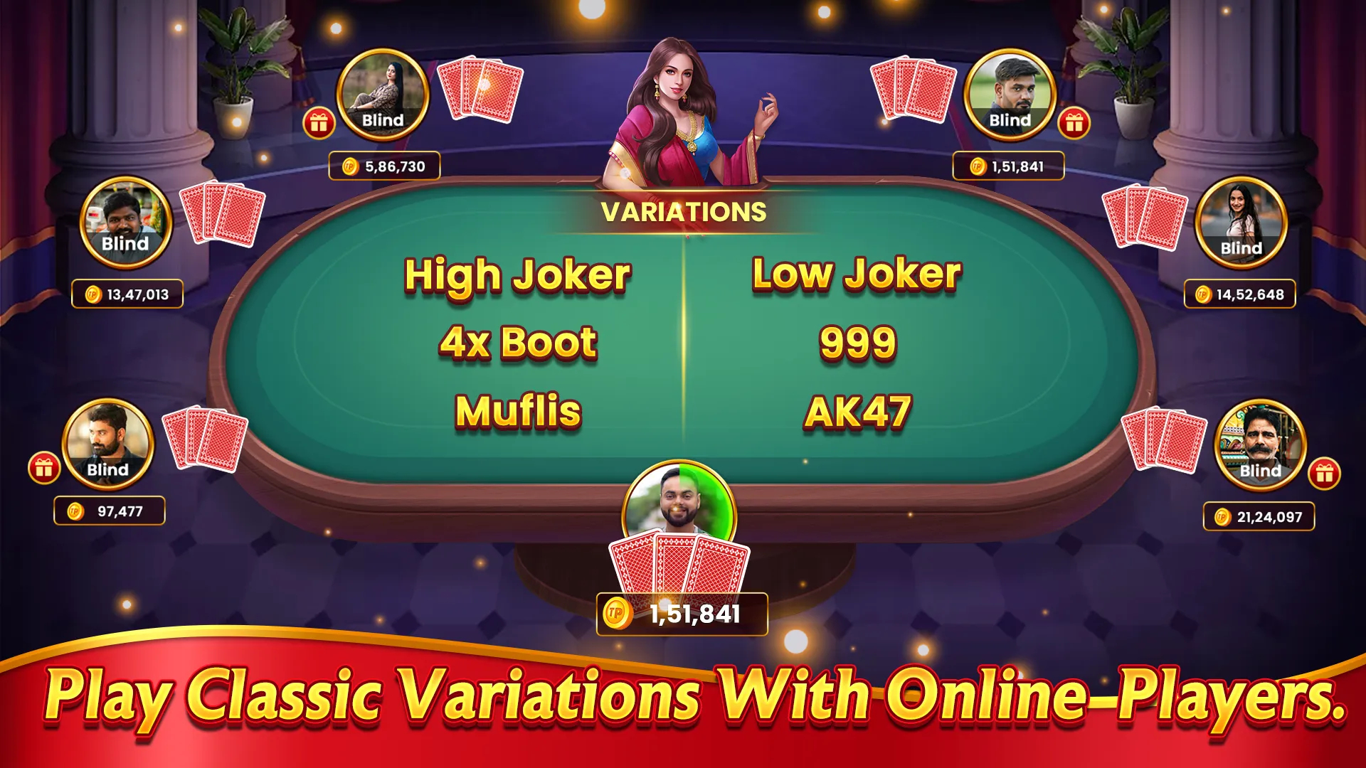 Teenpatti Multiplayer | Indus Appstore | Screenshot