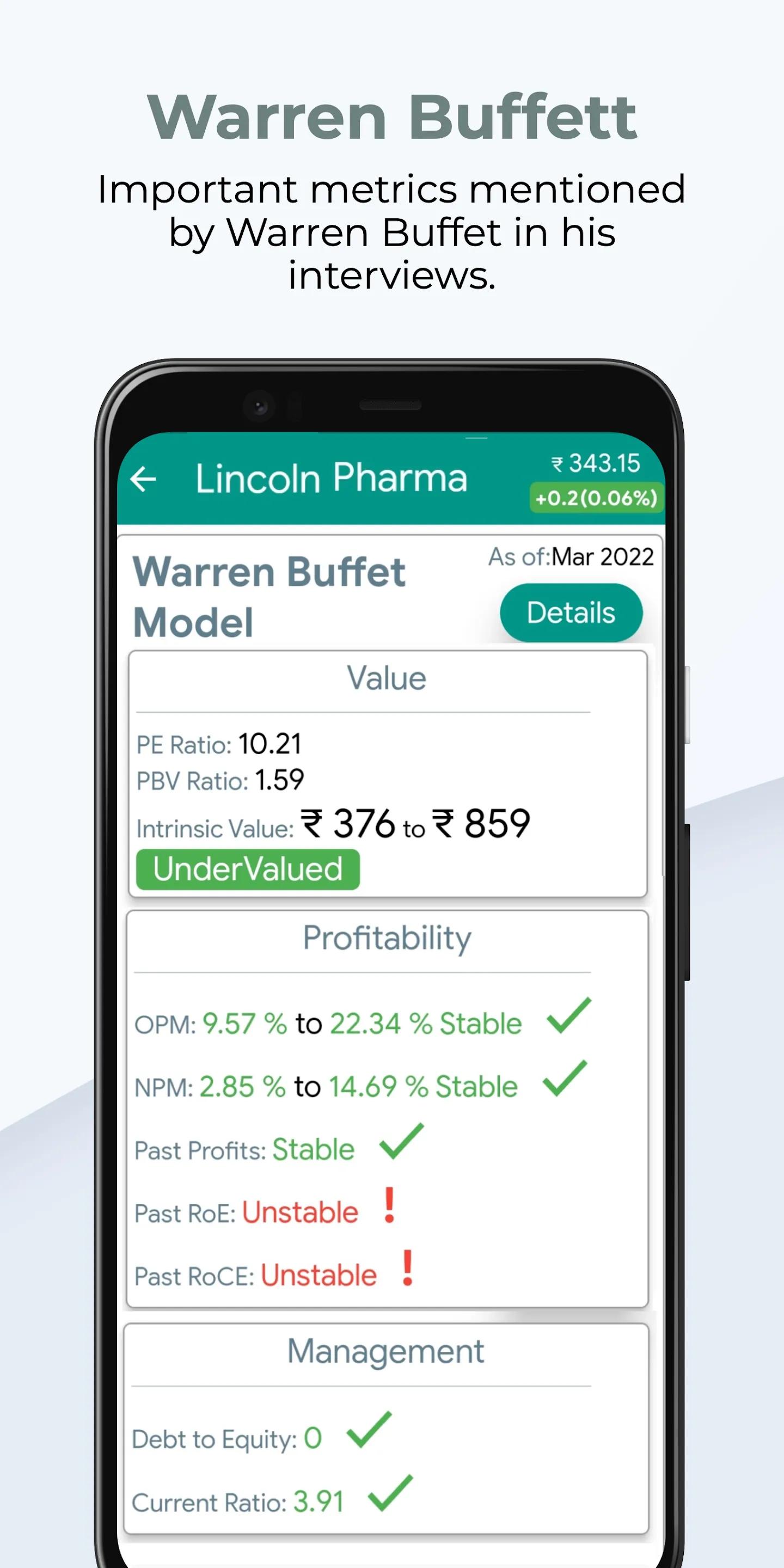 Stock Fundamental Analysis | Indus Appstore | Screenshot