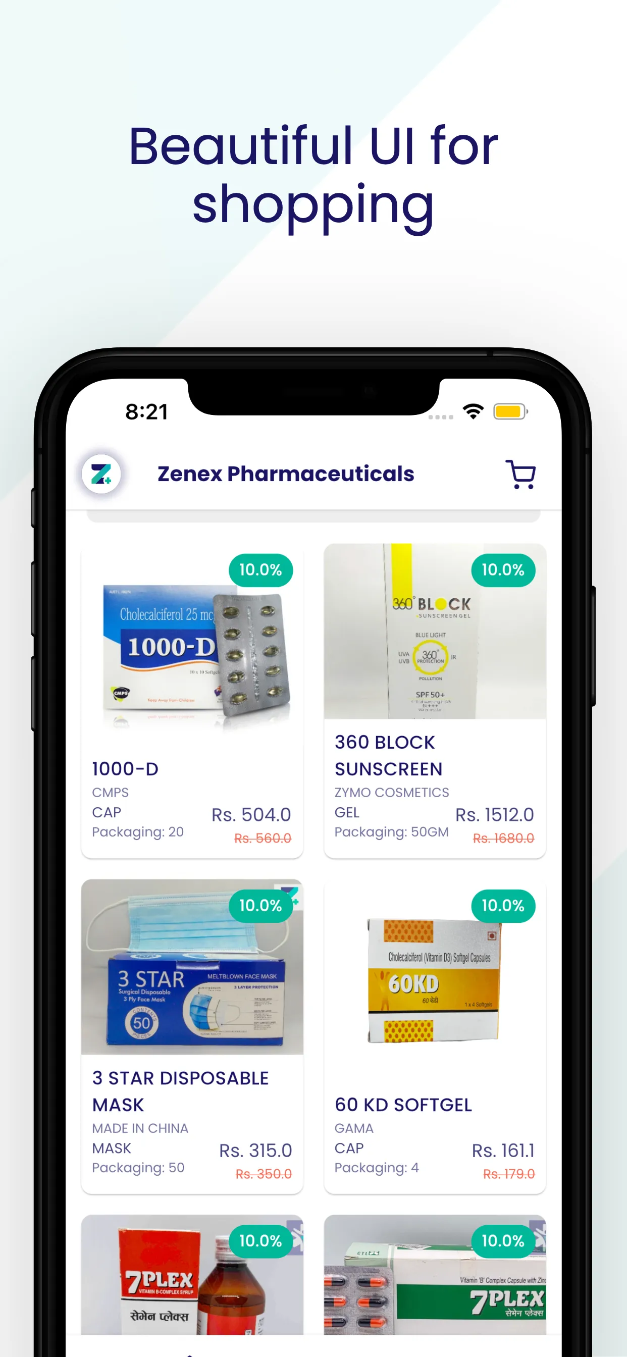 Zenex Pharmacy | Indus Appstore | Screenshot