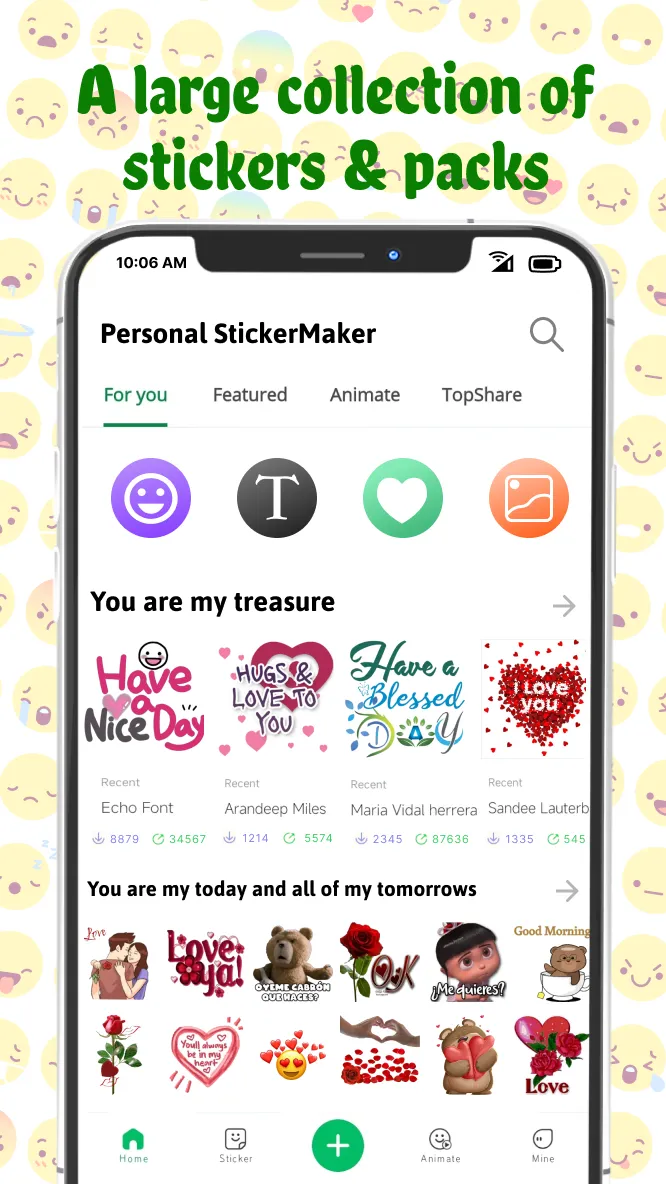 TextSticker for WAStickerApps | Indus Appstore | Screenshot