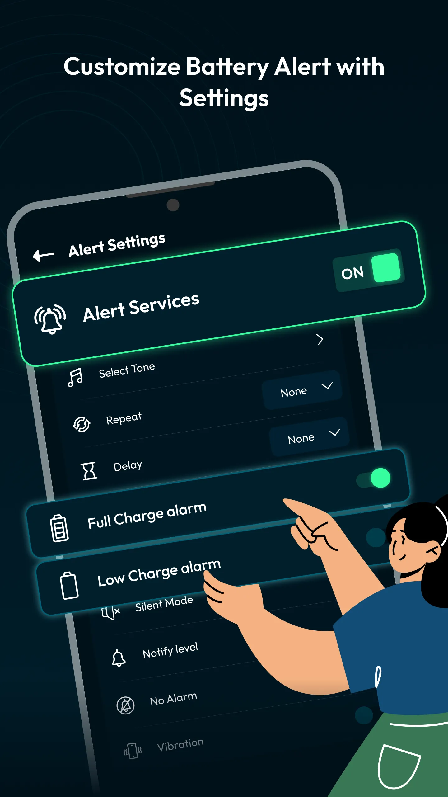 Smart Battery Alerts | Indus Appstore | Screenshot