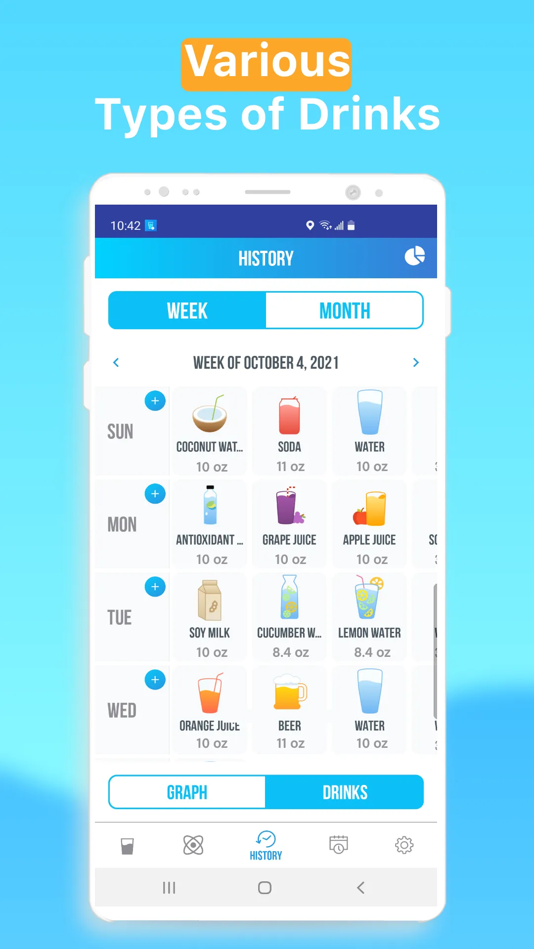 Water Reminder - Daily Tracker | Indus Appstore | Screenshot