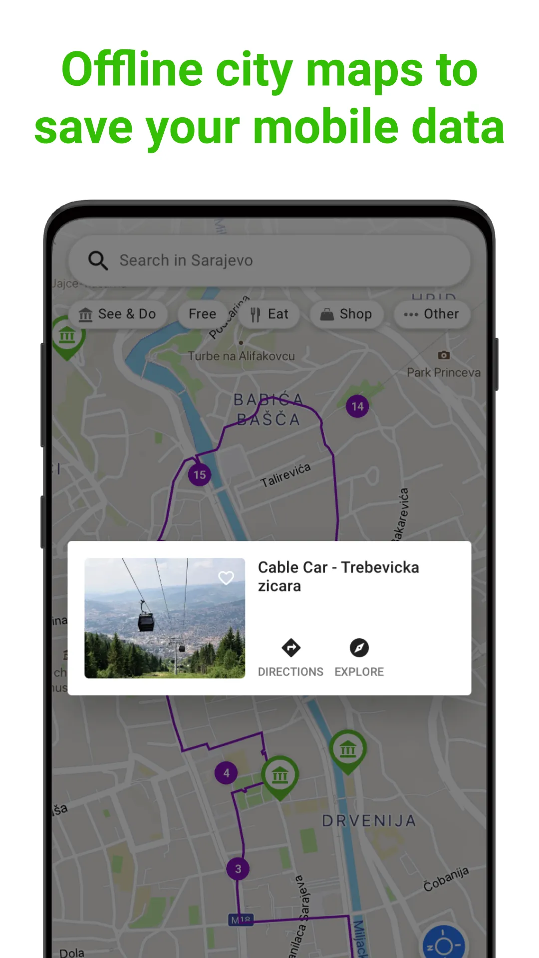 Sarajevo Tour Guide:SmartGuide | Indus Appstore | Screenshot