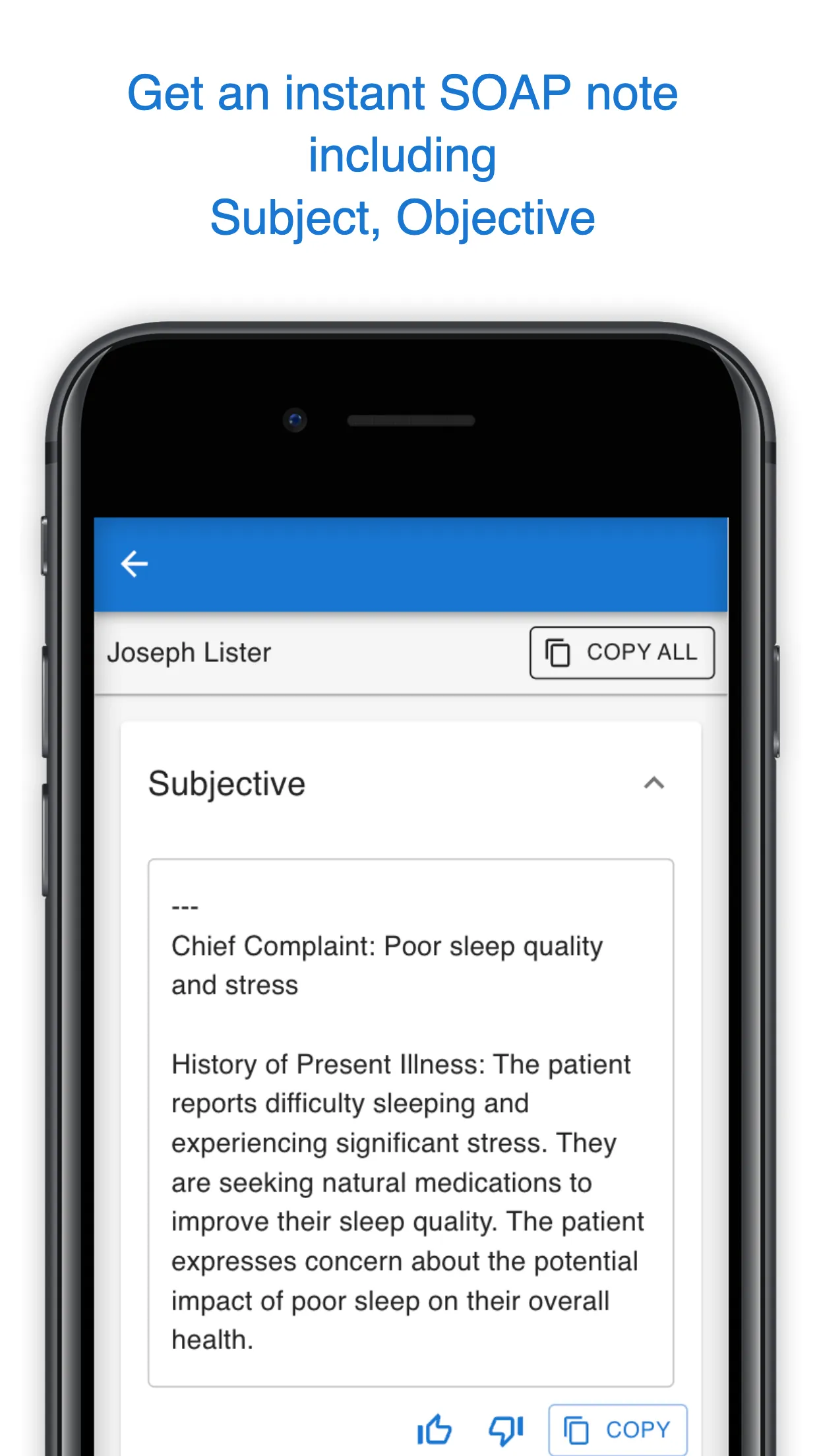 Freed | AI Medical Scribe | Indus Appstore | Screenshot