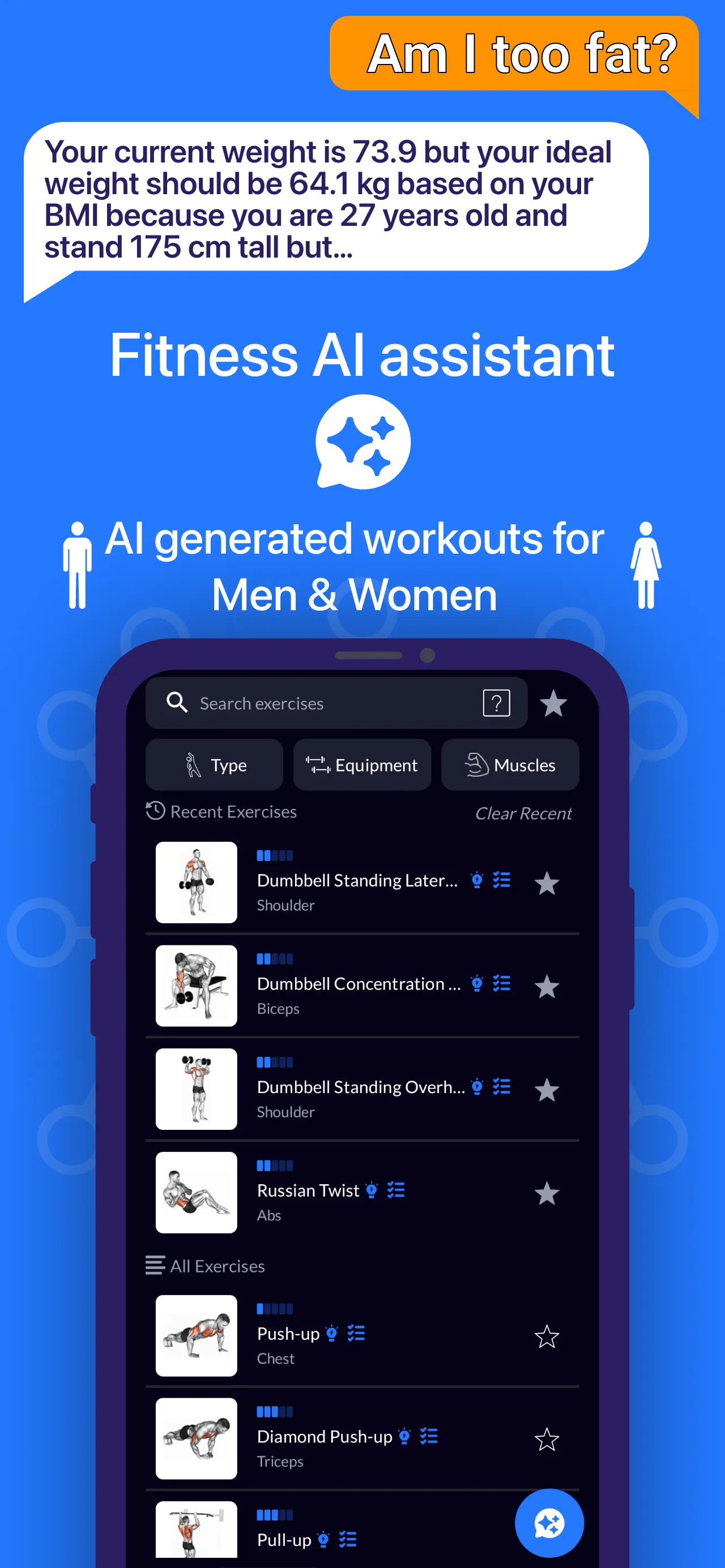 Workout Planner Gym Log・Fit AI | Indus Appstore | Screenshot