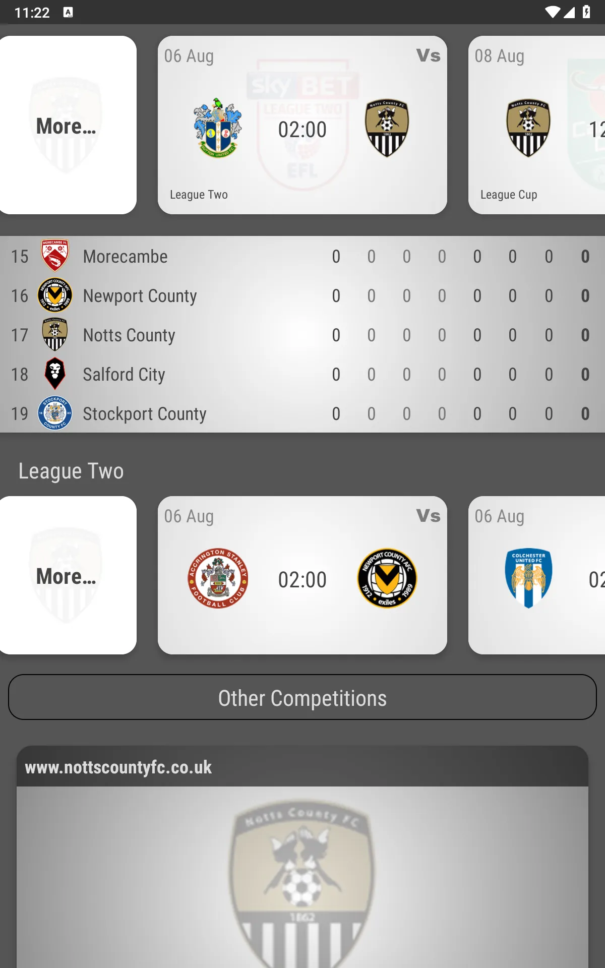 Notts County Fan App | Indus Appstore | Screenshot