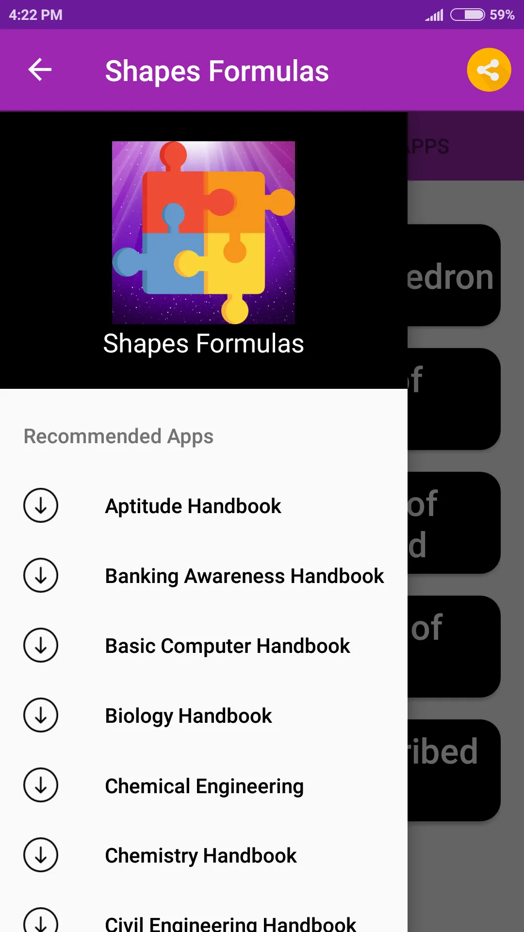 Shapes Formulas | Indus Appstore | Screenshot