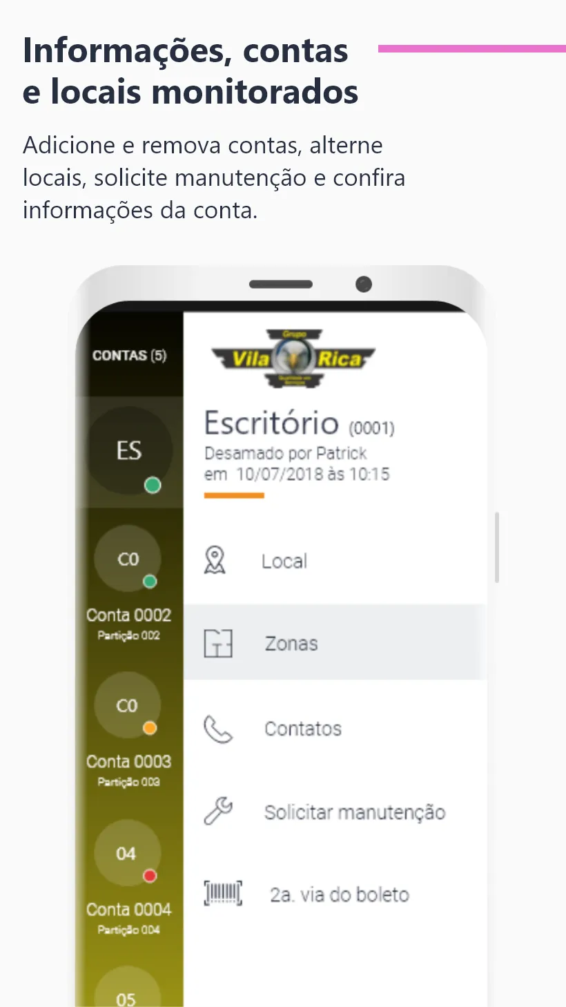 Alarme Vila Rica | Indus Appstore | Screenshot