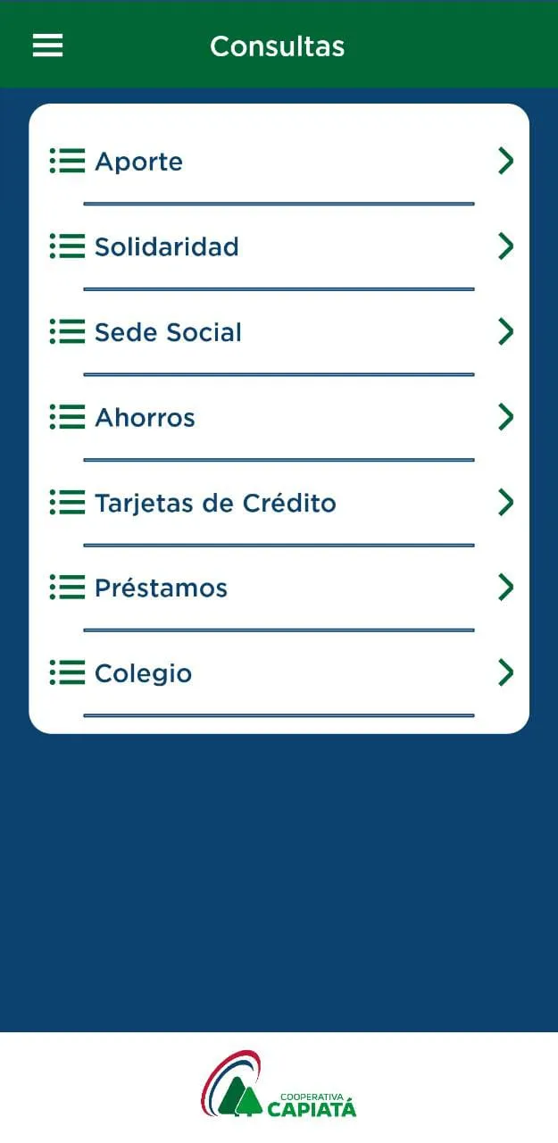 Cooperativa Capiatá Móvil | Indus Appstore | Screenshot