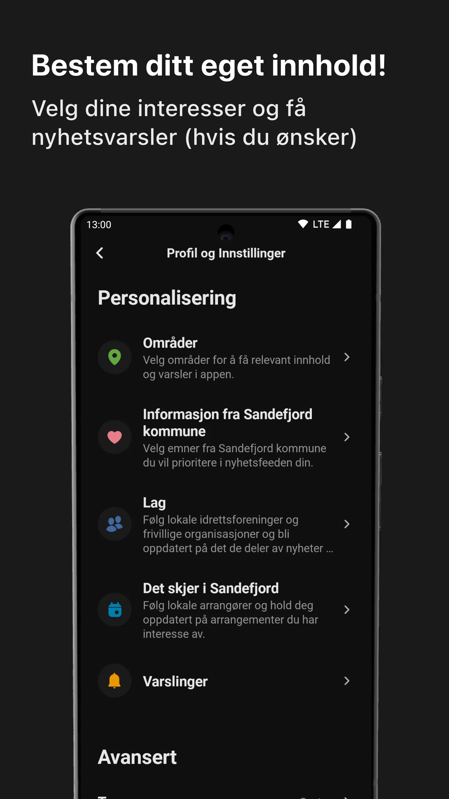 Sandefjord Innbygger | Indus Appstore | Screenshot