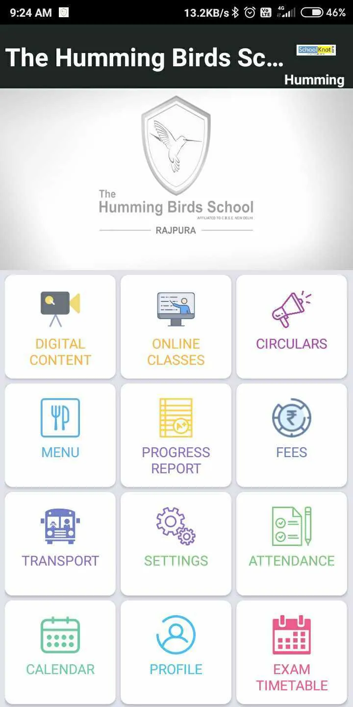 The Humming Birds School | Indus Appstore | Screenshot