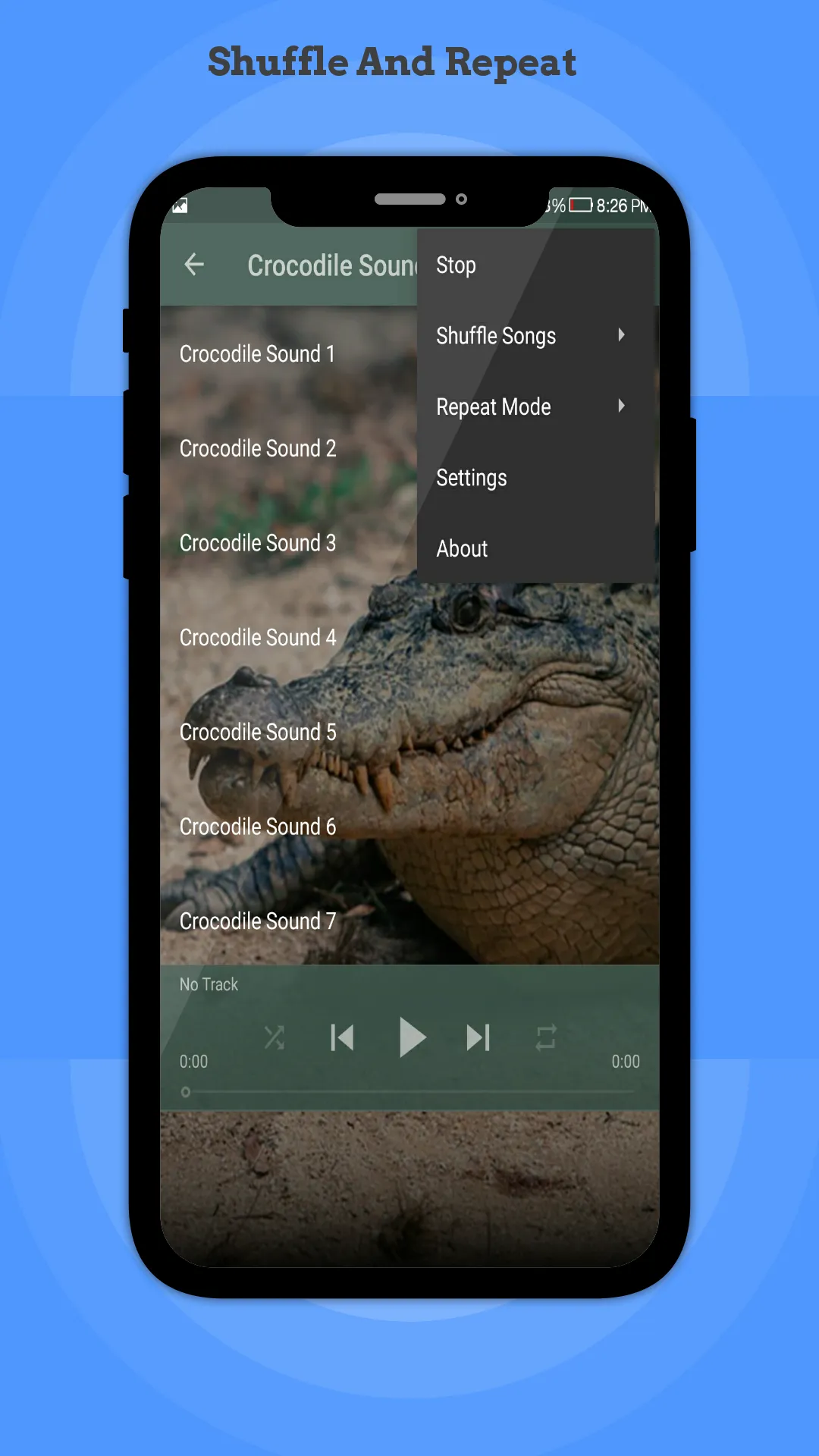 Crocodile Sounds | Indus Appstore | Screenshot