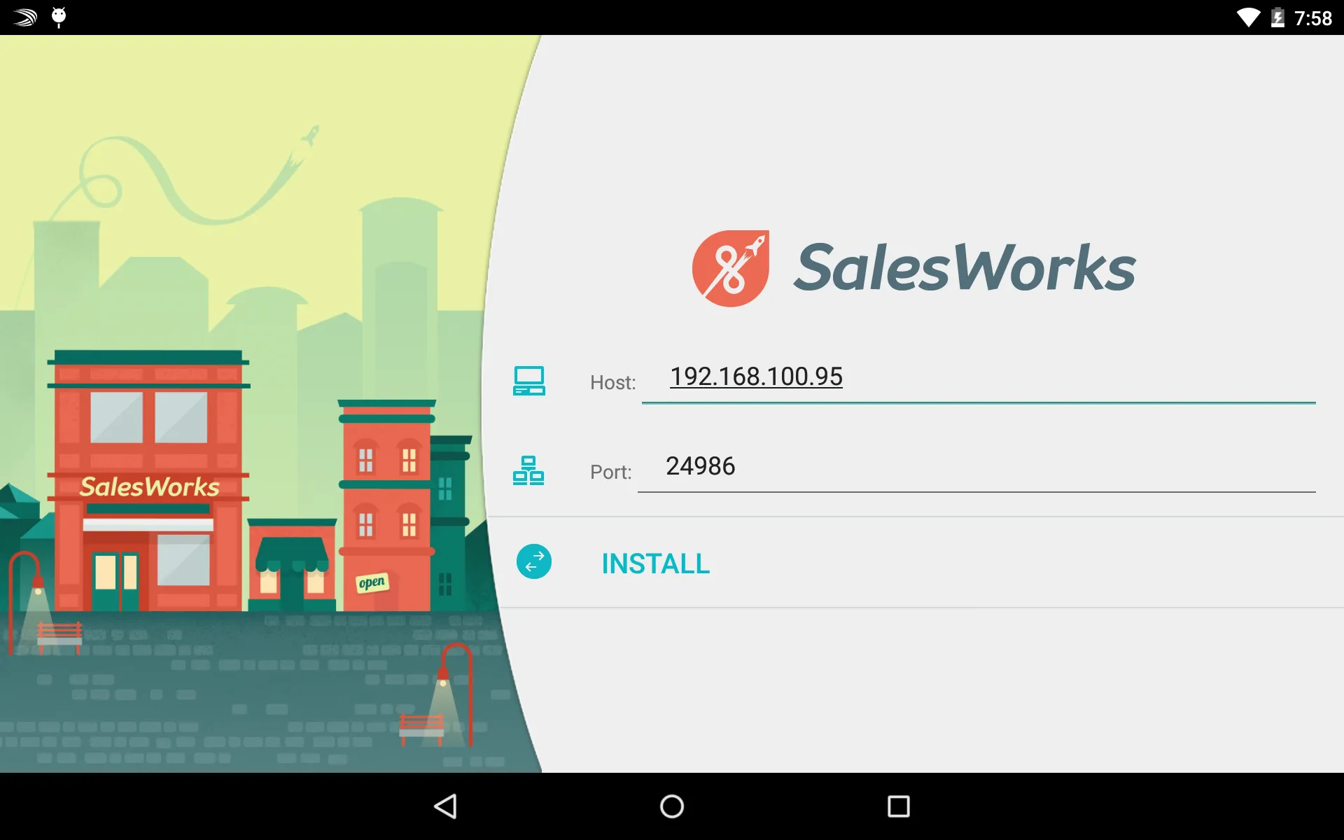 SalesWorks® Installer | Indus Appstore | Screenshot