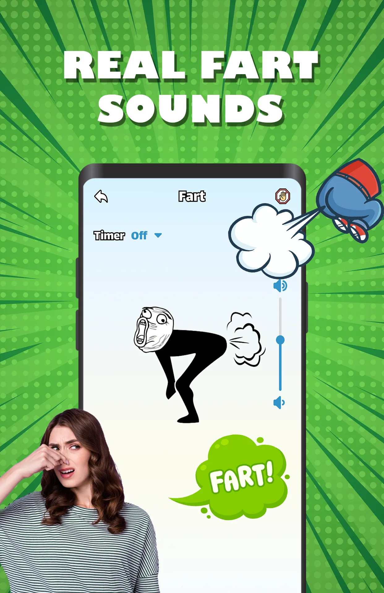 Prank sound: Hair Cut & Fart | Indus Appstore | Screenshot