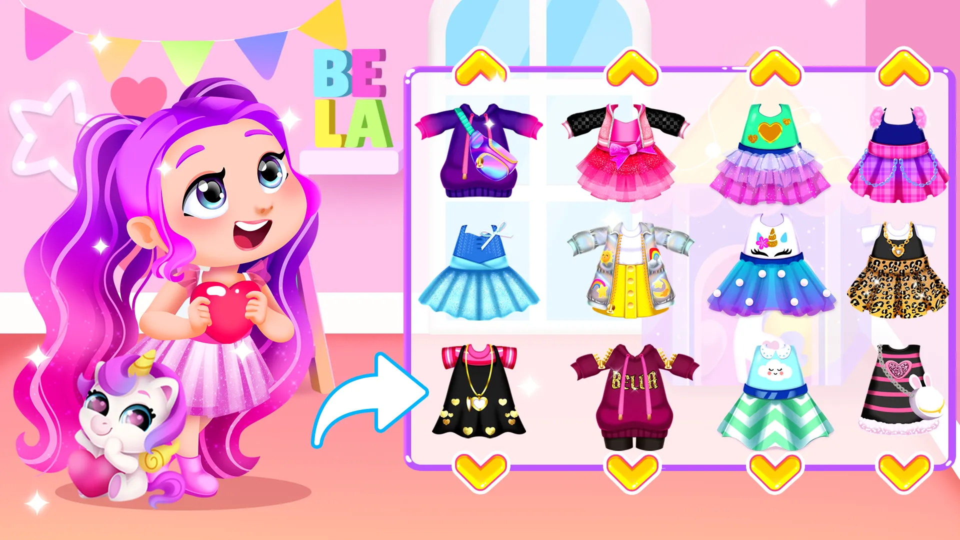 Hair Salon and Dress Up Girl | Indus Appstore | Screenshot