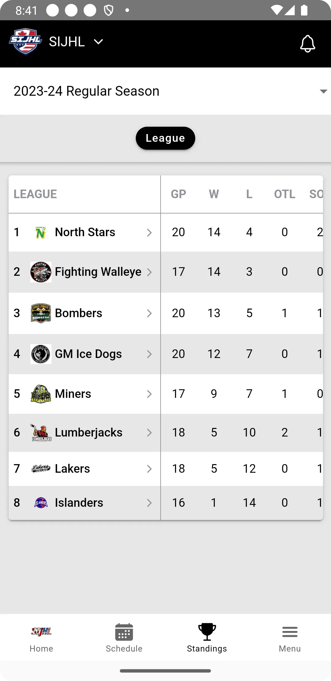 SIJHL | Indus Appstore | Screenshot