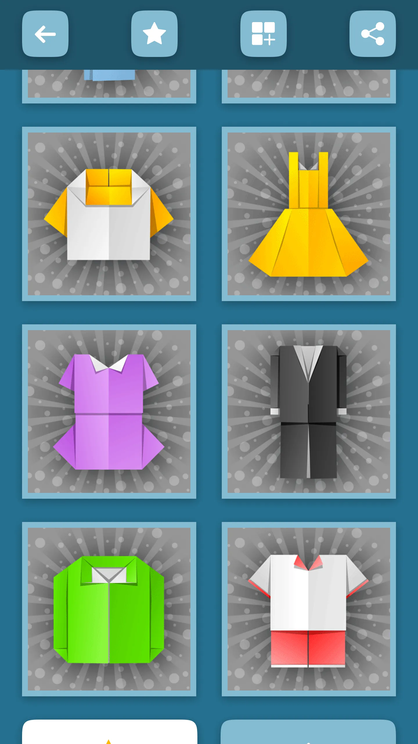 Origami Clothes From Paper | Indus Appstore | Screenshot