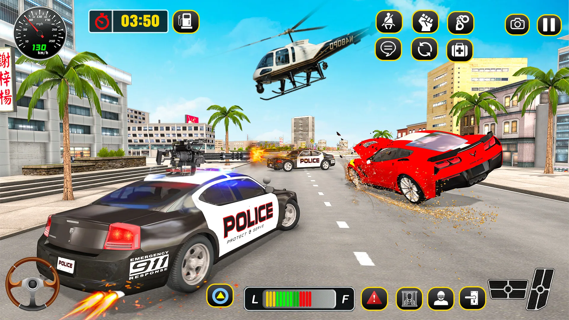 Police Helicopter: Thief Chase | Indus Appstore | Screenshot