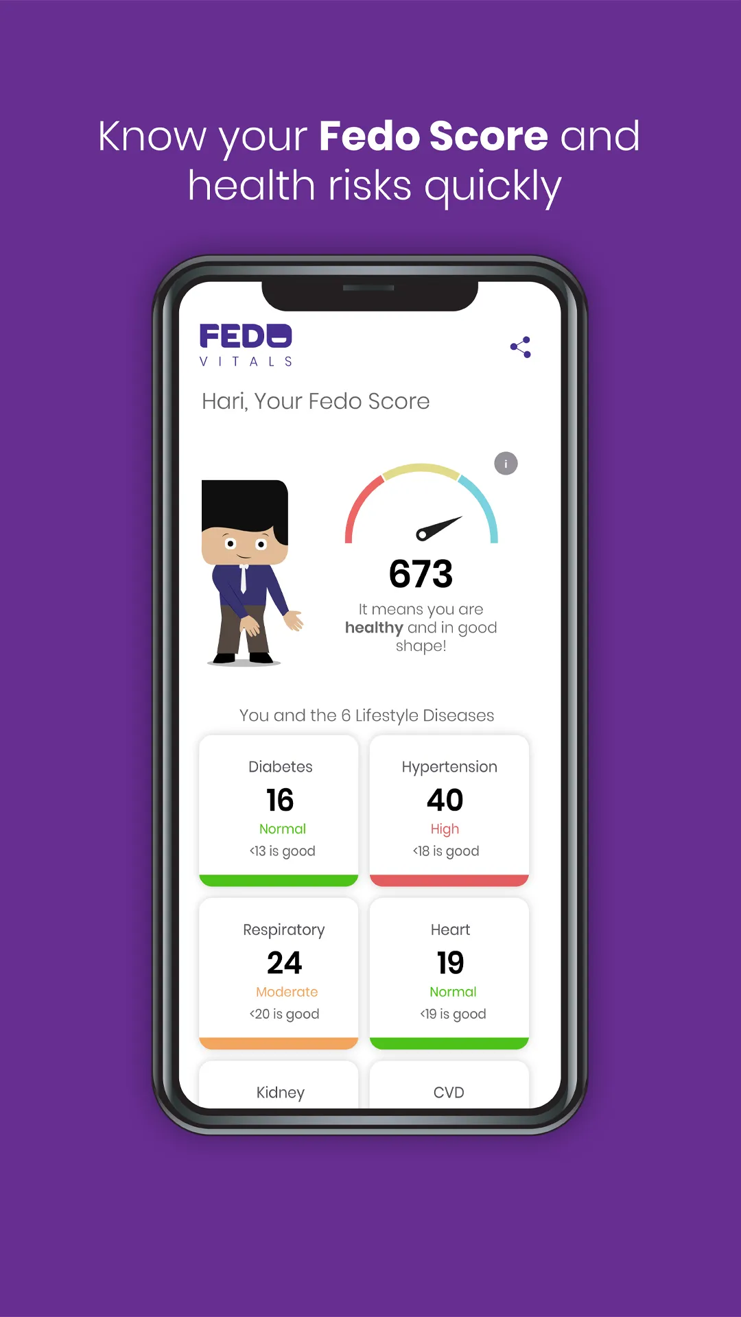 Fedo Vitals | Indus Appstore | Screenshot