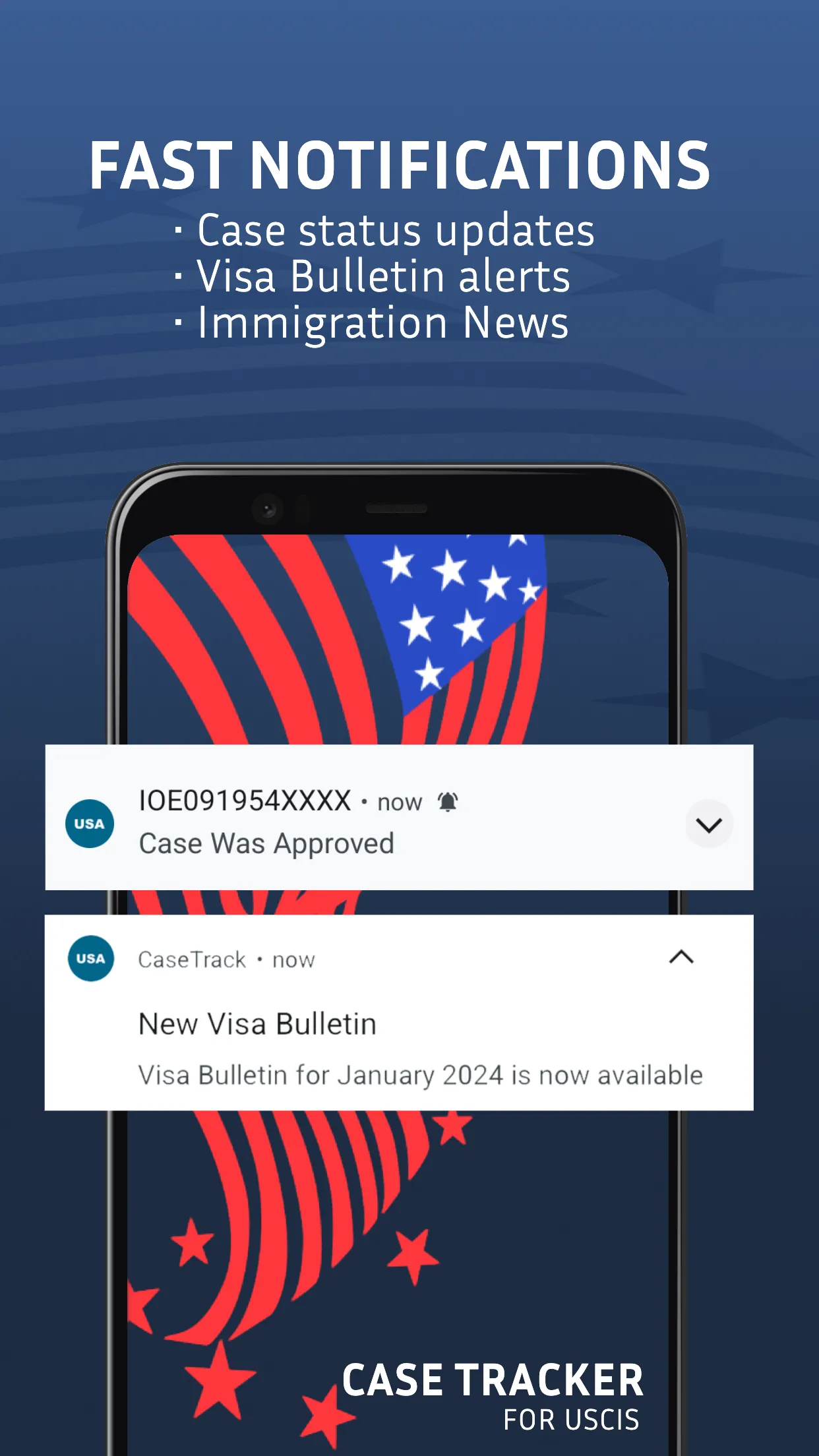 Case Tracker US Immigration | Indus Appstore | Screenshot