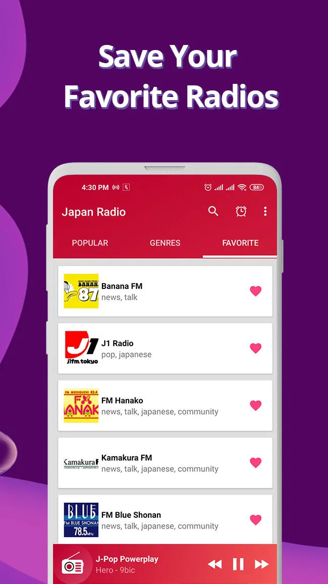 Japan Radio - Online FM Radio | Indus Appstore | Screenshot