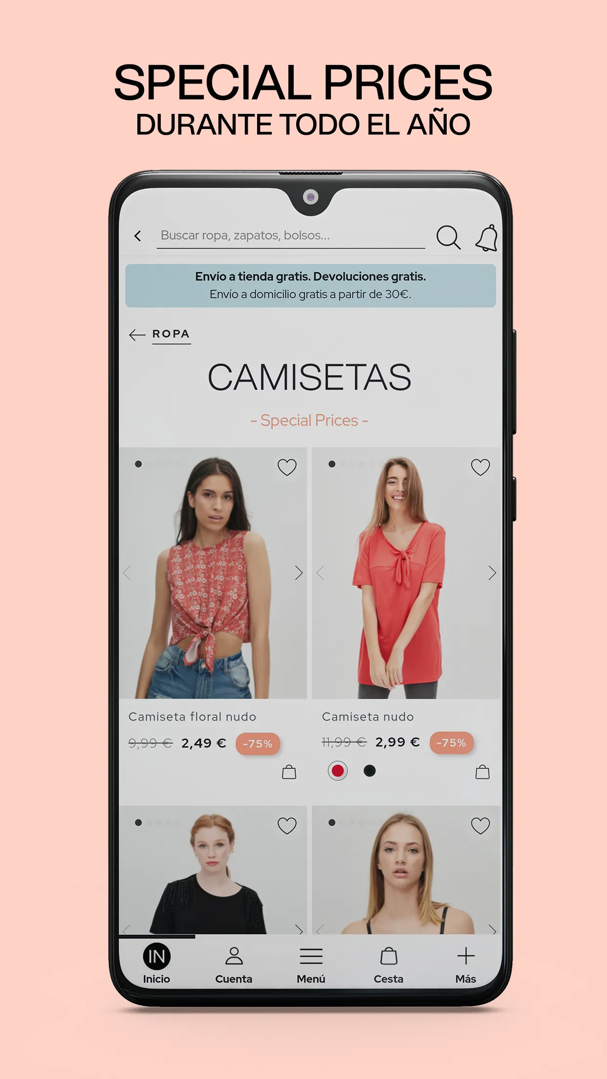 Inside Shops - Moda urbana | Indus Appstore | Screenshot