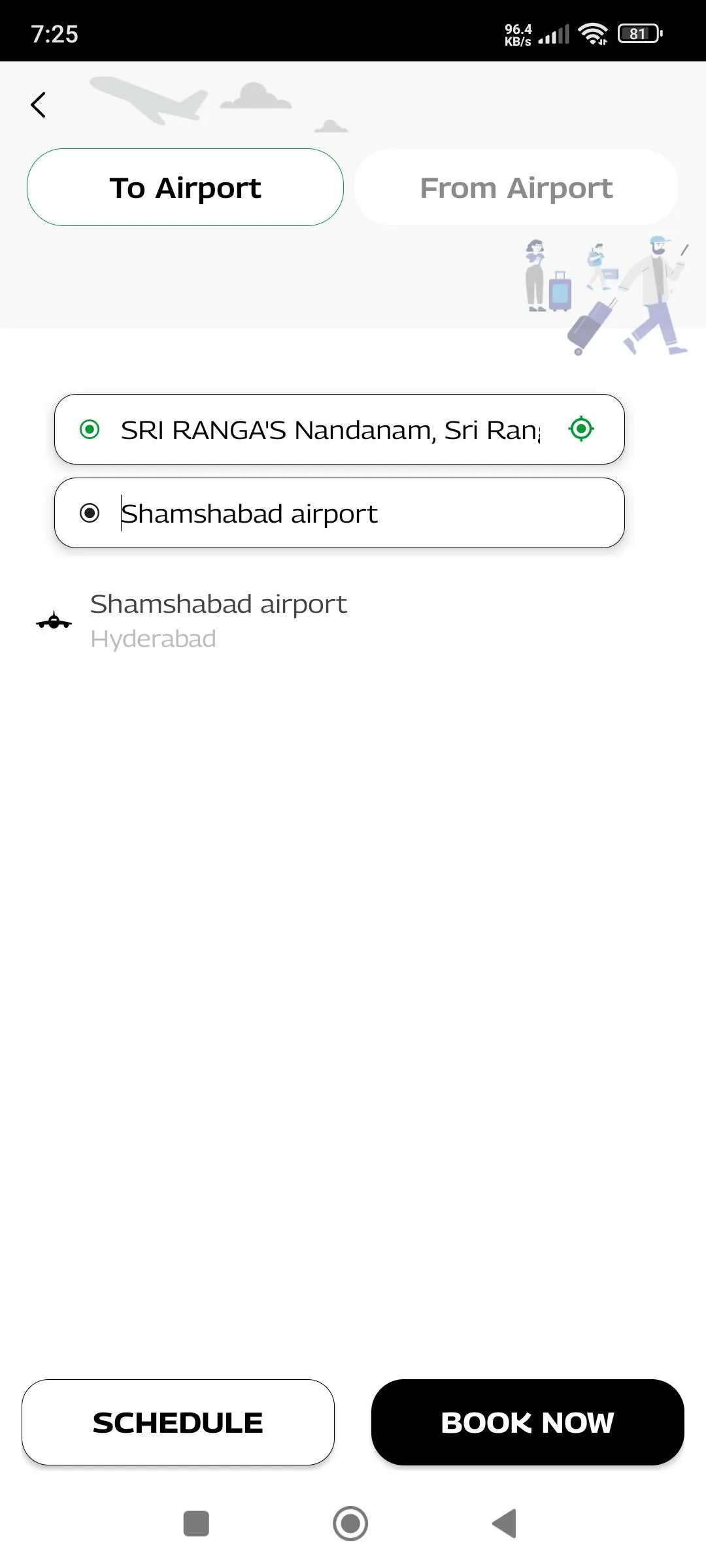 Meru Cabs- Airport & Rental | Indus Appstore | Screenshot