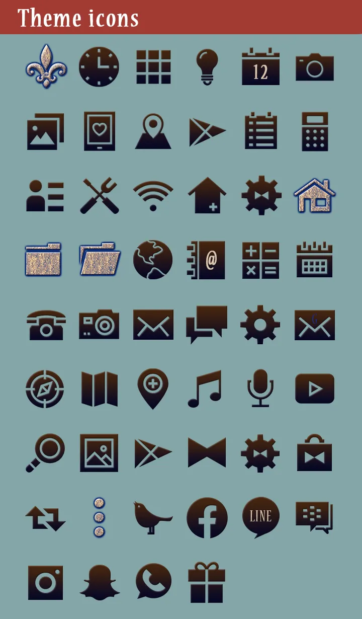 Antique Keys Theme | Indus Appstore | Screenshot