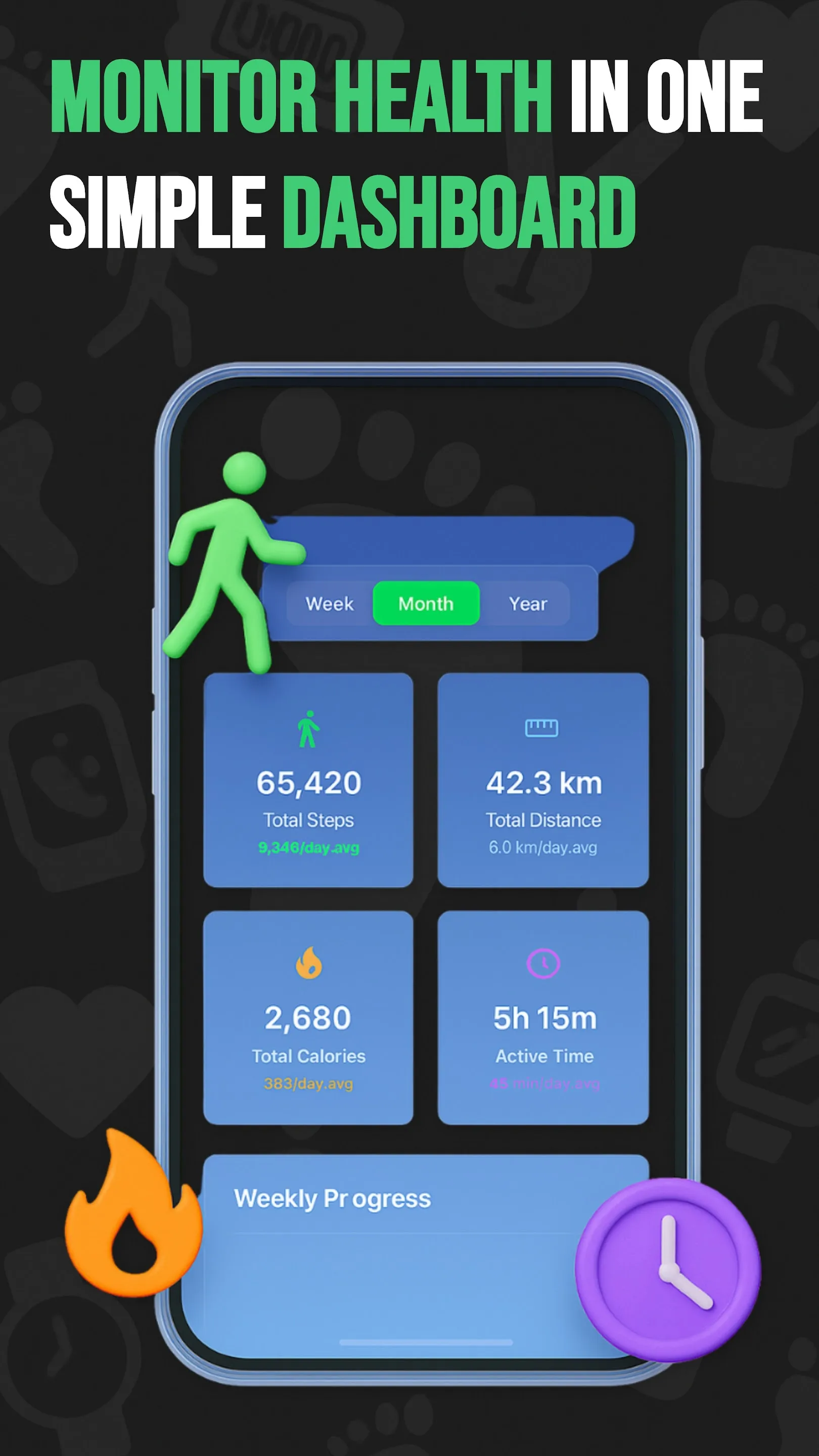 Step Counter Pro | Indus Appstore | Screenshot