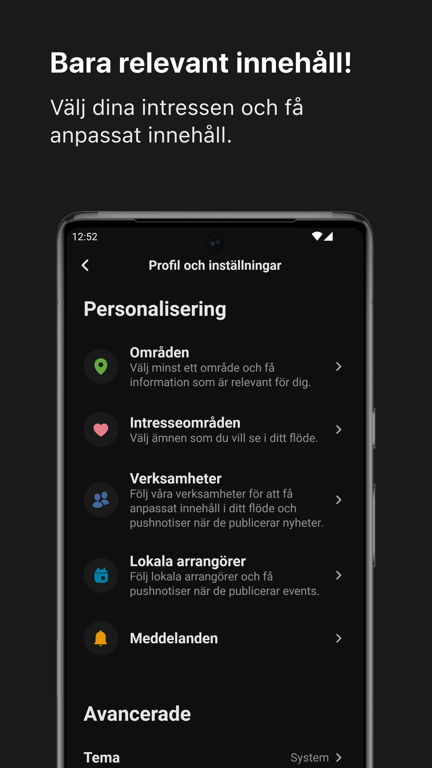 Mitt Västerås | Indus Appstore | Screenshot