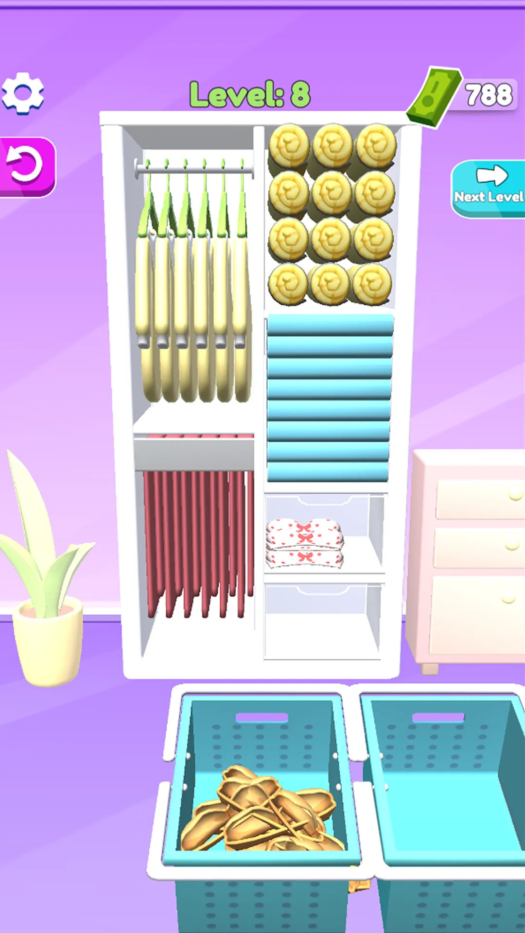 Fill Up Closet：Organizer Game | Indus Appstore | Screenshot