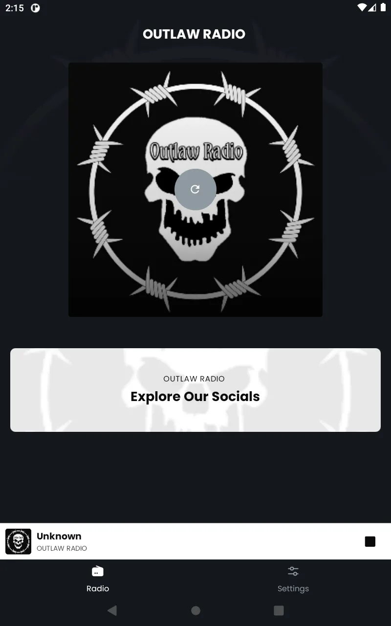 Outlaw Radio | Indus Appstore | Screenshot