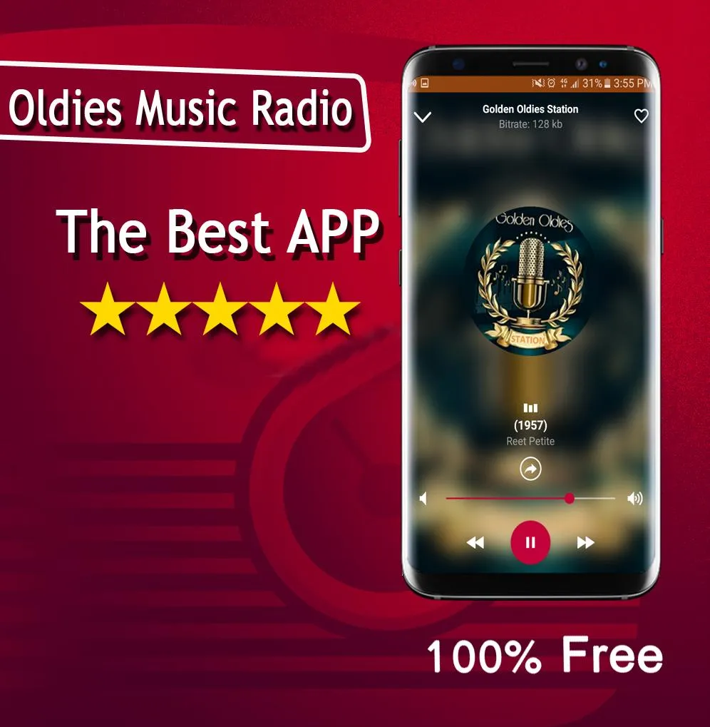 50s 60s 70s Oldies Music Radio | Indus Appstore | Screenshot