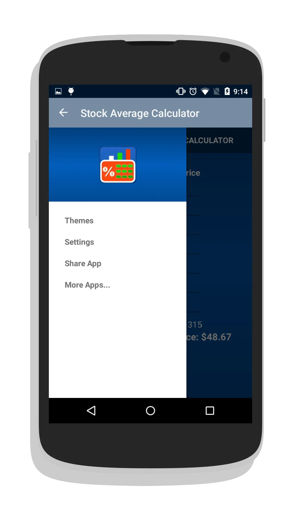 Stock Average Calculator | Indus Appstore | Screenshot