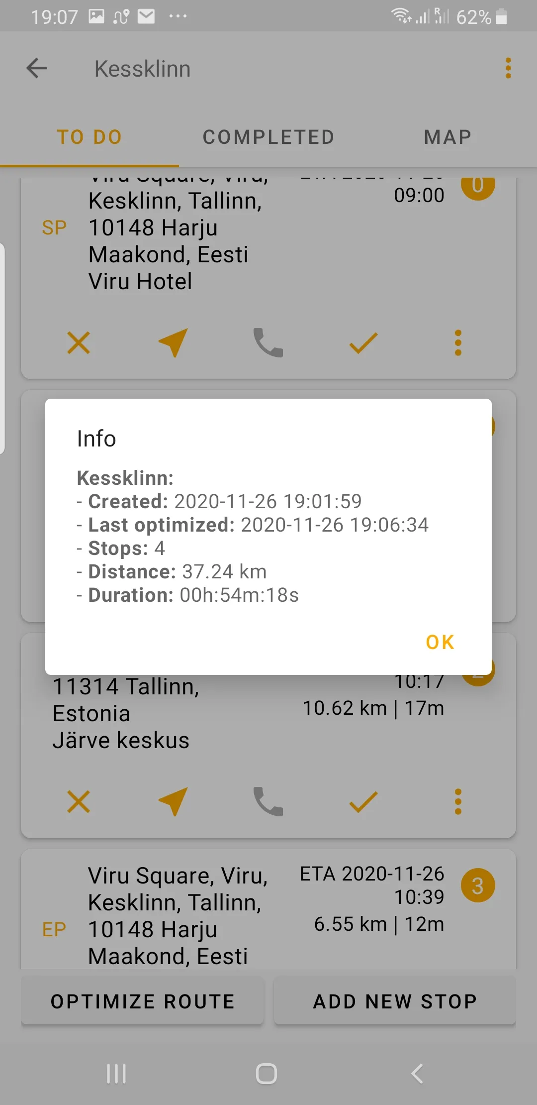 Route optimizer | Indus Appstore | Screenshot