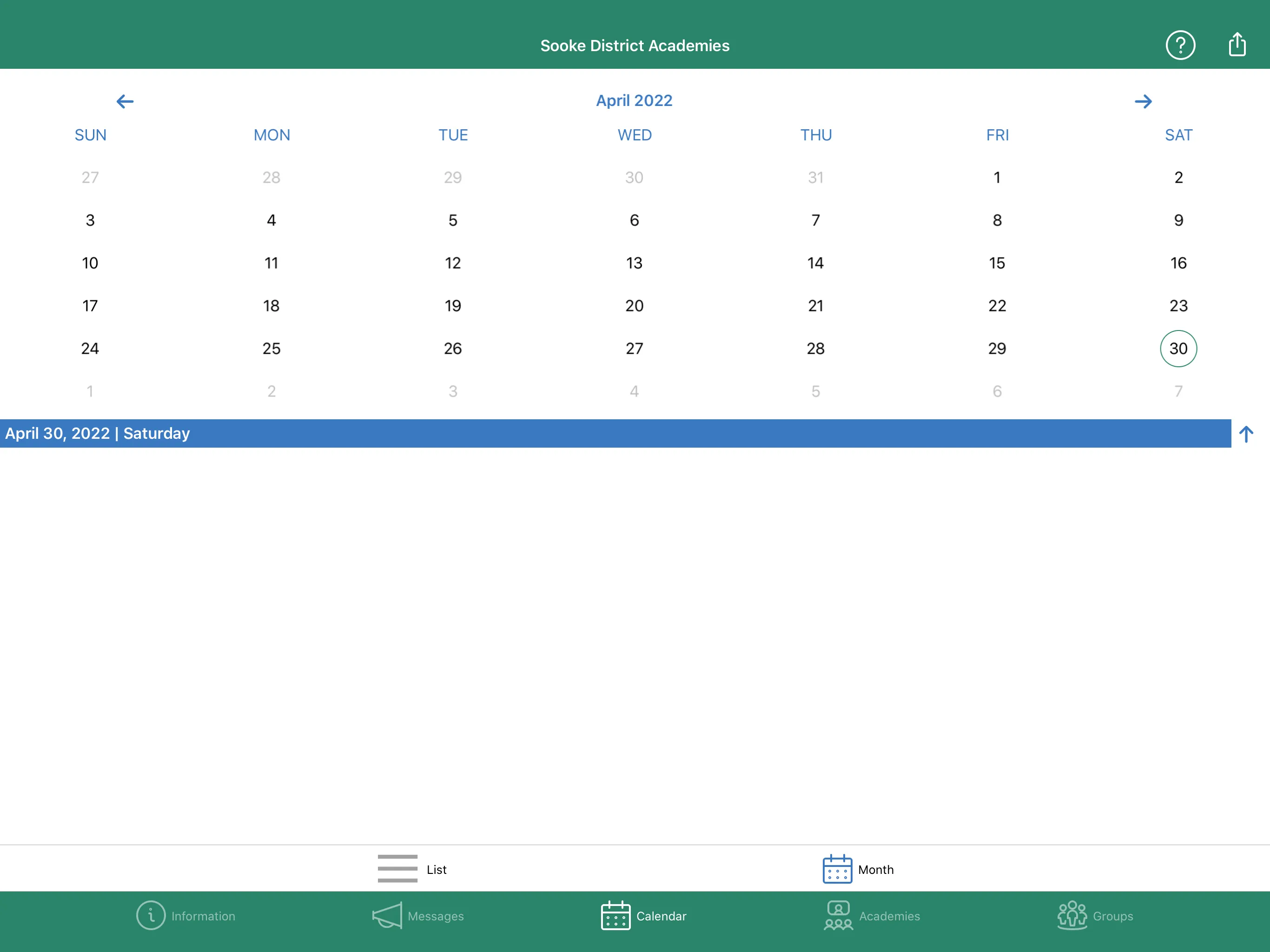 Sooke District Academies | Indus Appstore | Screenshot