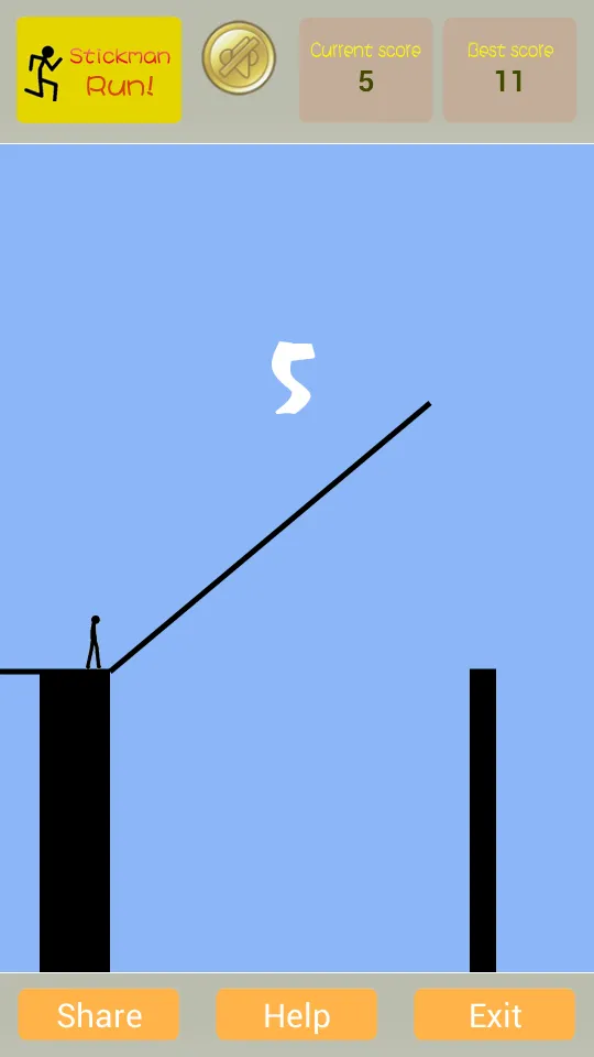 Stickman Runner | Indus Appstore | Screenshot