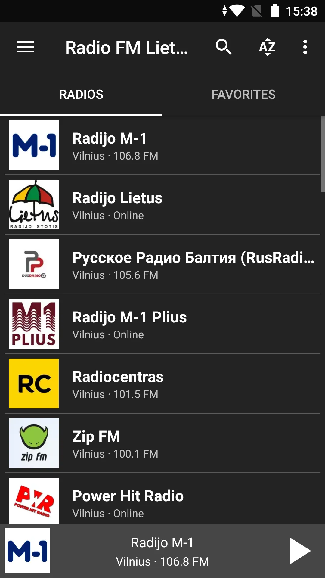 Radio FM Lietuva (Lithuania) | Indus Appstore | Screenshot