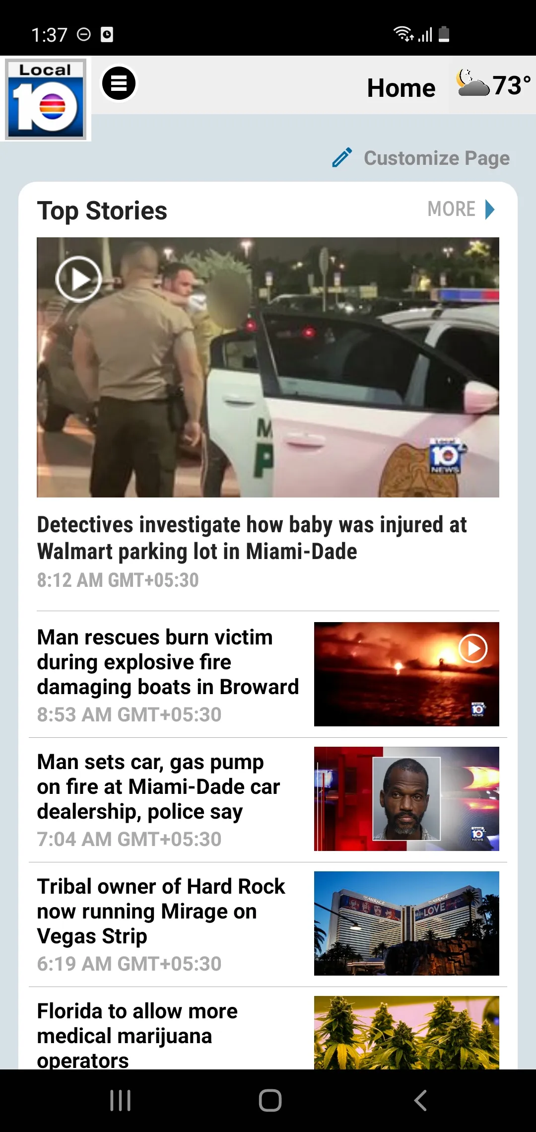 Local 10 - WPLG Miami | Indus Appstore | Screenshot