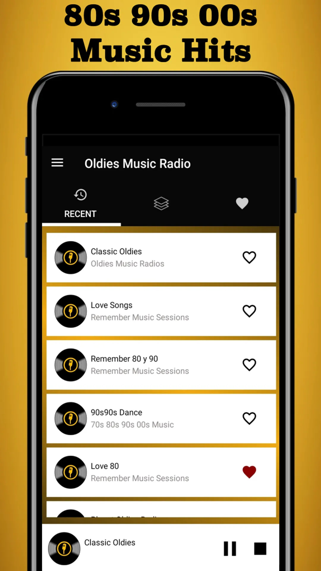 Oldies 60s 70s 80s 90s Radio | Indus Appstore | Screenshot